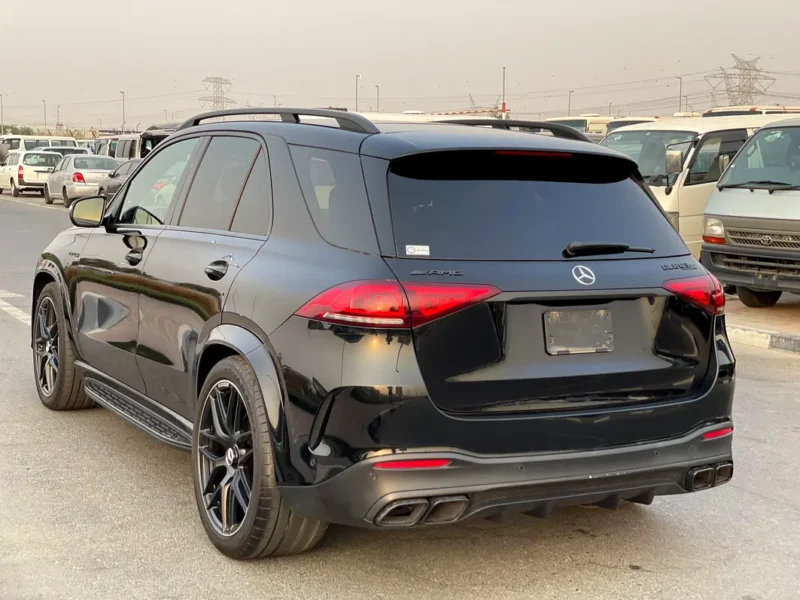 2021 Mercedes-Benz GLE-Class GLE 63 S AMG 4Matic 8 Cylinder Engine Black Brown SUV