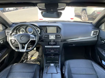 2014 Mercedes-Benz E-Class E 350 AMG 6 Cylinders Engine Black Convertible CLEAN CONDITION