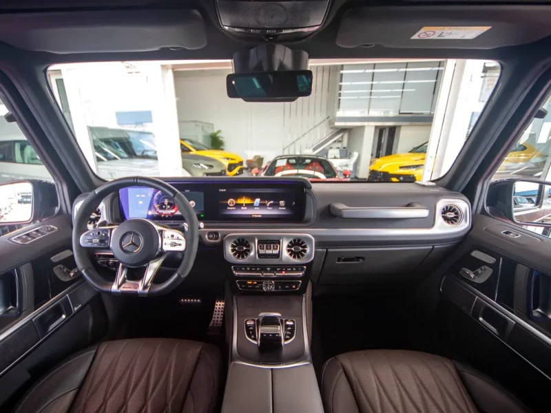 2021 Mercedes-Benz G-Class G 63 AMG 4.0 Litres V8 Biturbo Petrol Engine Brown Black SUV
