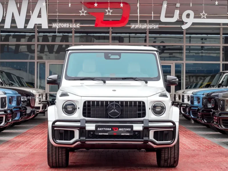 2025 Mercedes-Benz G-Class G 63 AMG 4.0 Litres V8 Biturbo Petrol Engine White SUV