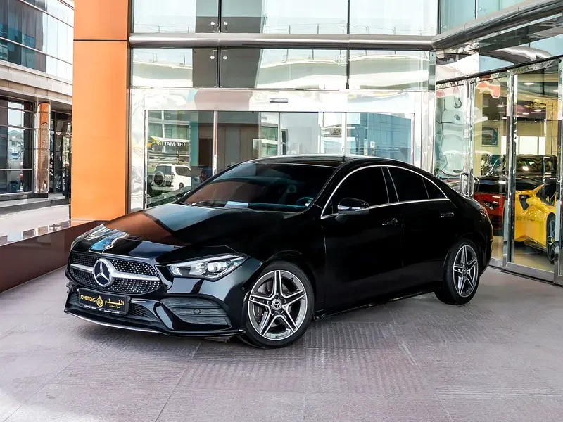2022 Mercedes-Benz CLA200 1.3L Inline-4 Turbocharged Petrol Engine Black Sedan