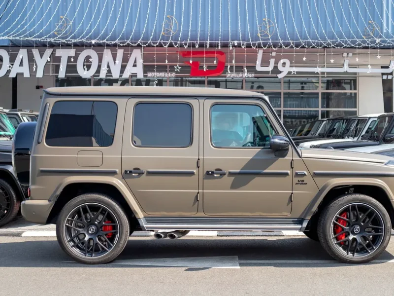 2021 Mercedes-Benz G-Class G 63 AMG 4.0 Litres V8 Biturbo Petrol Engine Brown Black SUV