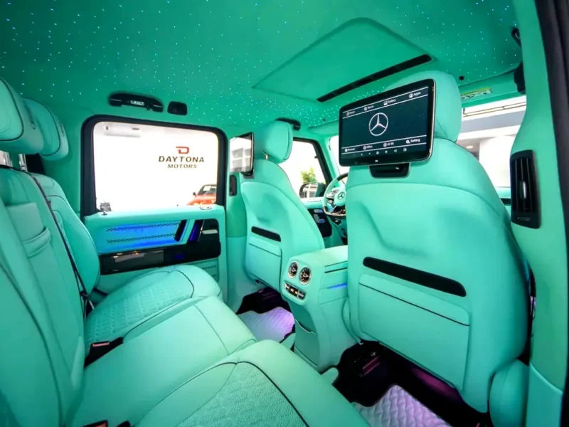 2021 Mercedes-Benz G-Class Brabus Other 8 Cylinders Petrol Engine Grey Green SUV