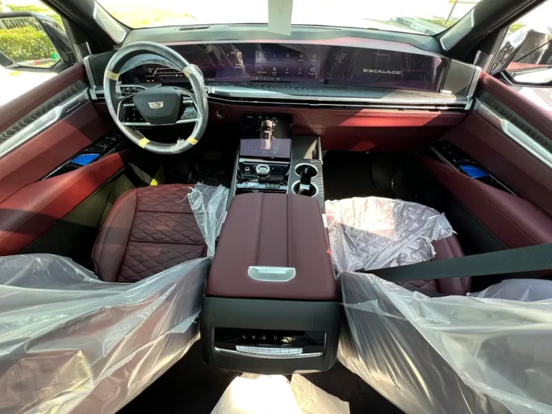 2026 Cadillac Escalade Sport 6.2 Liters V8 Petrol Engine Black Maroon SUV GCC Specs