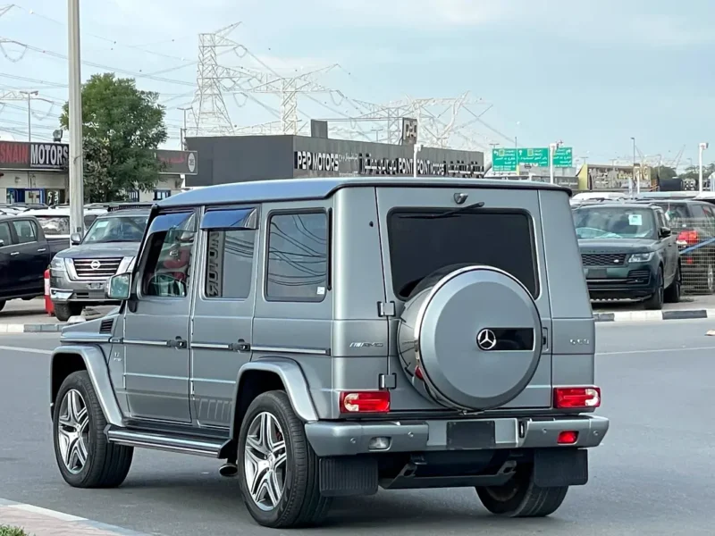 2017 Mercedes-Benz G-Class G 63 AMG 8 Cylinders Engine PLATINUM MAGNO Grey SUV
