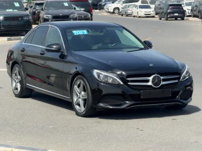 2016 Mercedes-Benz C-Class C250 4 Cylinders Petrol Engine Black Sedan CLEAN CAR