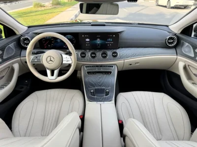 2021 Mercedes-Benz CLS-Class CLS 450 4Matic 6 Cylinders Engine Black Beige Sedan