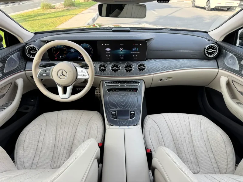 2021 Mercedes-Benz CLS-Class CLS 450 4Matic 6 Cylinders Engine Black Beige Sedan