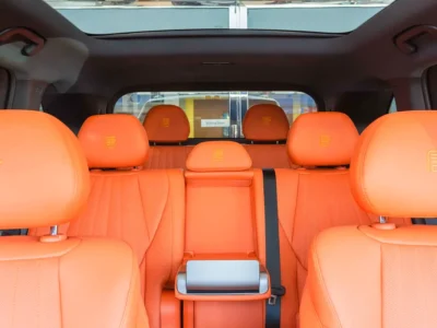 2025 BYD Tang DM-i 4 Cylinders Plug-in Hybrid Engine Grey Orange SUV AWD