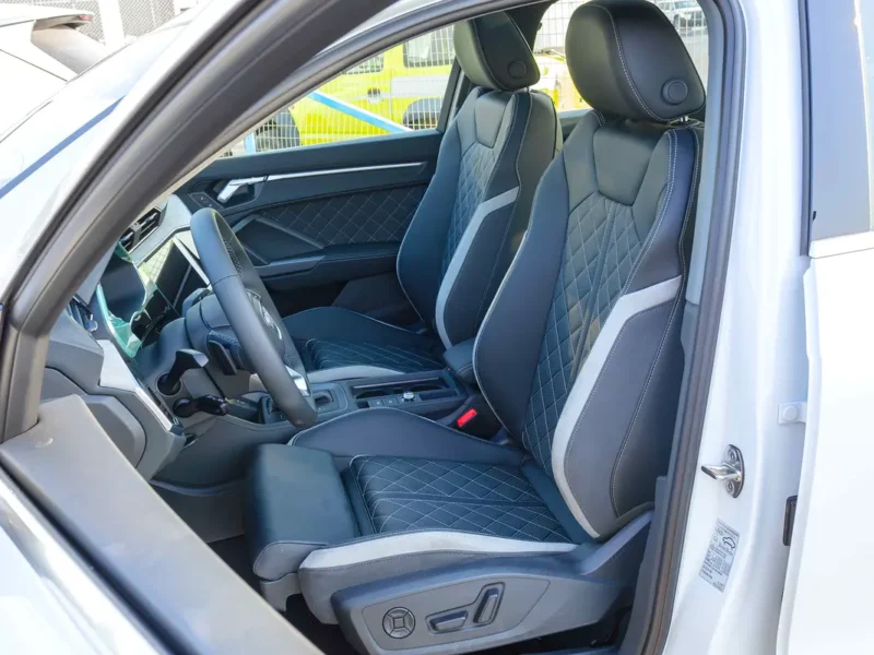 2025 Audi Q3 35 TFSI S-Line 1.5 Litres 4 Cylinders Turbo Petrol Engine White Black SUV