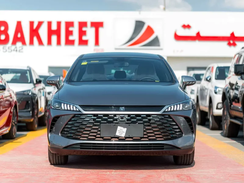 2025 BYD Qin Plus DM-i 1.5 Litres 4 Cylinders Hybrid Engine Grey Black Sedan