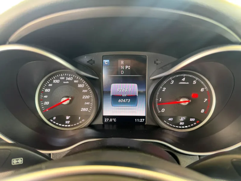 2016 Mercedes-Benz C-Class C250 4 Cylinders Petrol Engine Black Sedan CLEAN CAR