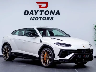 2024 Lamborghini Urus S V8 4.0 Litres Twin-Turbo Petrol Engine White Red SUV