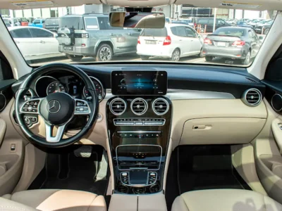 2021 Mercedes-Benz GLC-Class GLC 300 4 Cylinders Petrol Engine Gold Beige SUV