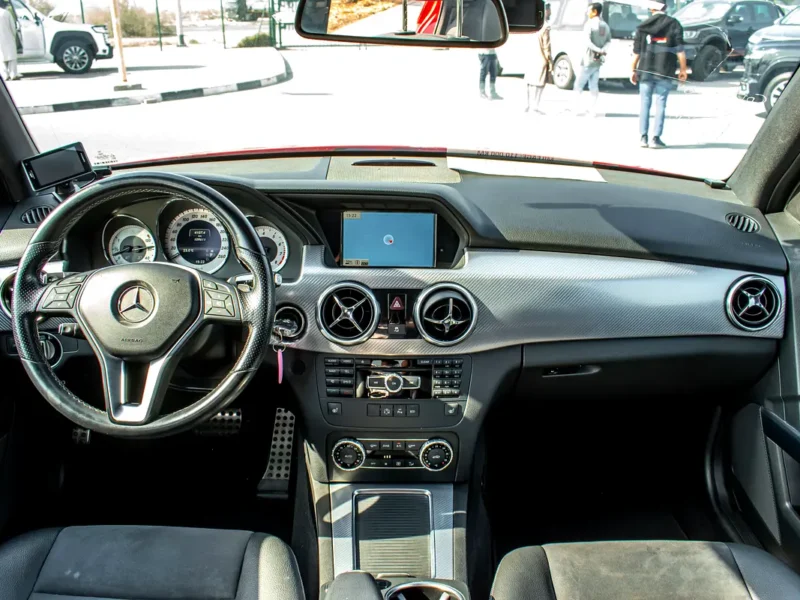 2013 Mercedes-Benz GLK-Class GLK 350 4matic 3.5L 6 Cylinders Engine Red Black SUV