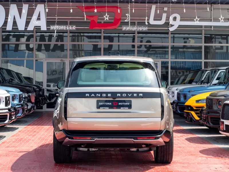 2025 Land Rover Range Rover Autobiography V6 3.0L Turbo Petrol Engine Gold White SUV