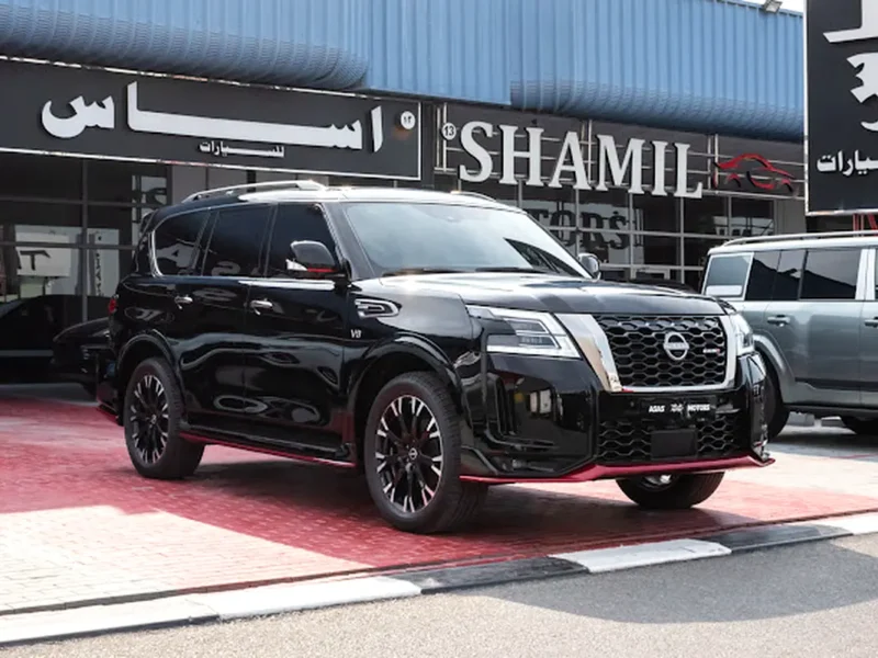 2023 Nissan Patrol Nismo Black Red SUV Full Self-driving Capability GCC Specs