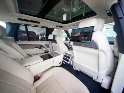 2025 Land Rover Range Rover Autobiography V6 3.0L Turbo Petrol Engine Gold White SUV