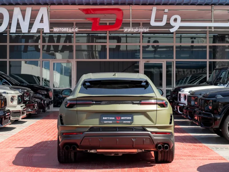 2024 Lamborghini Urus Performante V8 Twin Turbo Petrol Engine 4.0 Litres Green Black SUV