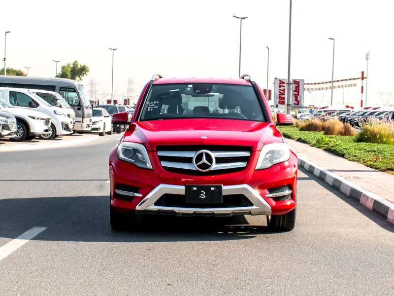 2013 Mercedes-Benz GLK-Class GLK 350 4matic 3.5L 6 Cylinders Engine Red Black SUV