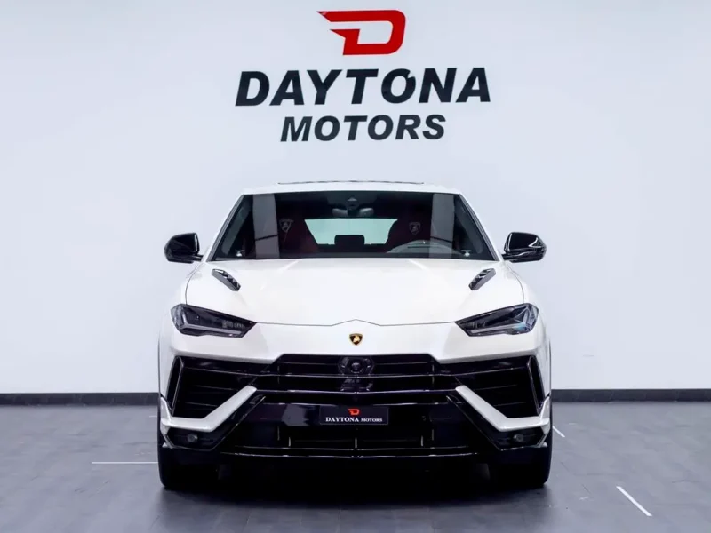 2024 Lamborghini Urus S V8 4.0 Litres Twin-Turbo Petrol Engine White Red SUV