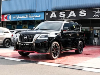 2023 Nissan Patrol Nismo Black Red SUV Full Self-driving Capability GCC Specs