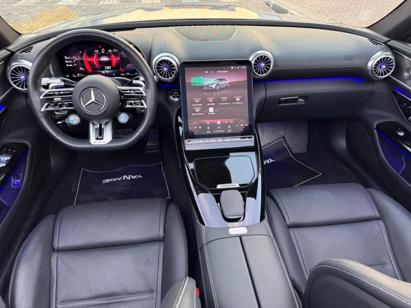 2023 Mercedes-Benz SL-Class SL 43 AMG 4 Cylinder Petrol Engine Grey Black Convertible