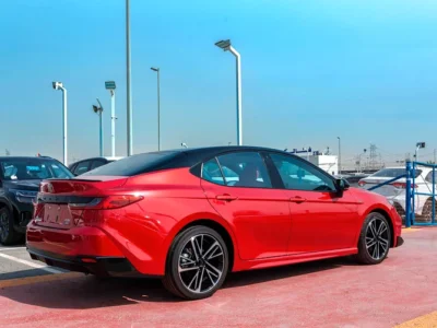 2024 Toyota Camry Sport 2.0 Litres 4 Cylinders Hybrid Engine Red Sedan Full Options