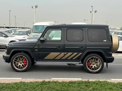 2024 MERCEDES BENZ G 63 GRAND EDITION 8 Cylinders Black SUV AUCTION GRADE 4.5/A