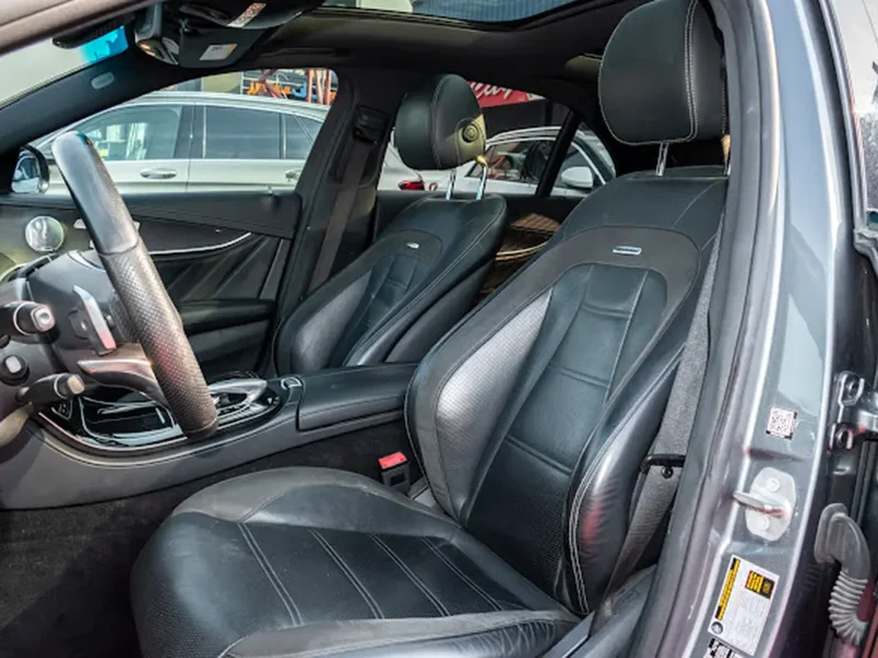 2017 Mercedes-Benz E-Class E43 6 Cylinders Petrol Engine Grey Black Sedan