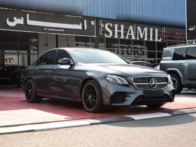 2017 Mercedes-Benz E-Class E43 6 Cylinders Petrol Engine Grey Black Sedan