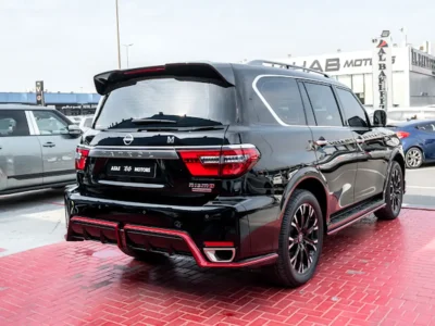 2023 Nissan Patrol Nismo Black Red SUV Full Self-driving Capability GCC Specs