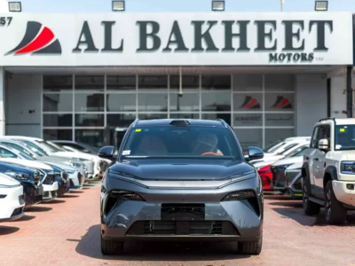 2025 BYD Tang DM-i 4 Cylinders Plug-in Hybrid Engine Grey Orange SUV AWD