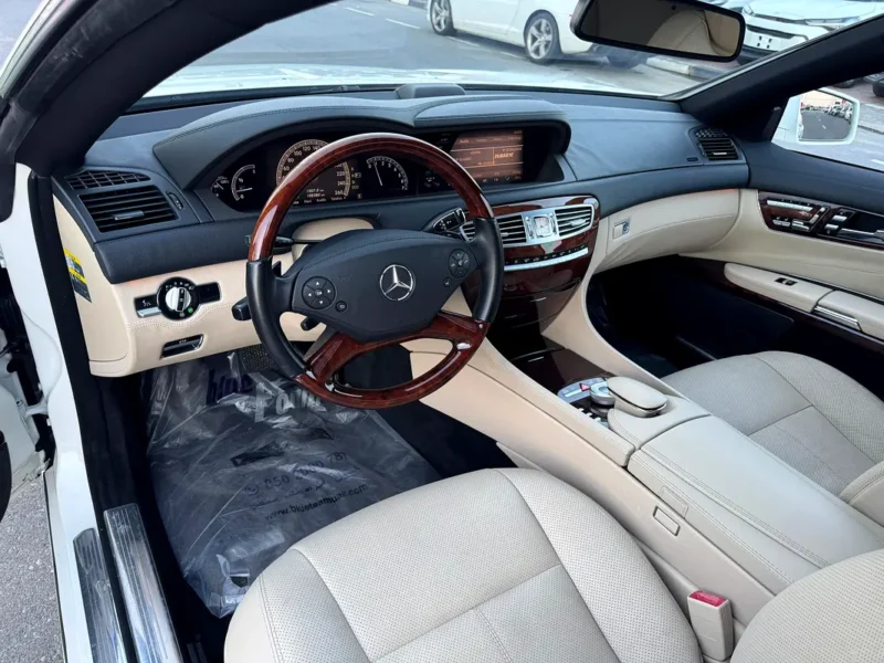 2012 Mercedes-Benz CL-Class CL 550 8 Cylinders Petrol Engine White Coupe