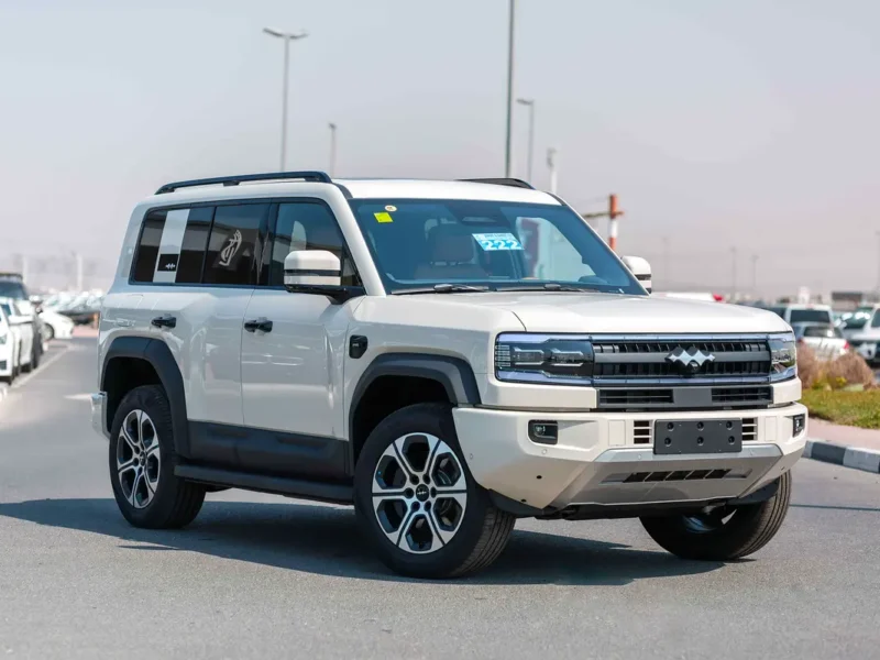 2025 BYD Leopard 5 Ultra 210KM 1.5 Litres 4 Cylinders Hybrid Engine White Tan SUV