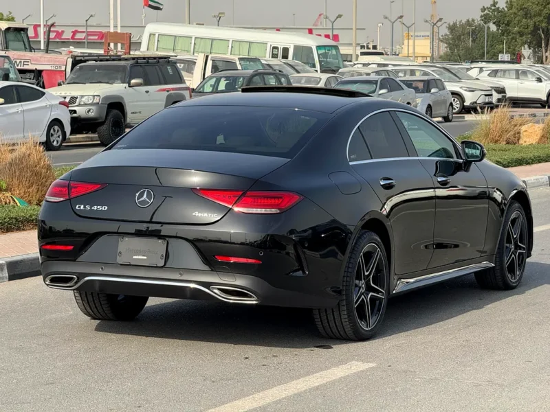 2021 Mercedes-Benz CLS-Class CLS 450 4Matic 6 Cylinders Engine Black Beige Sedan