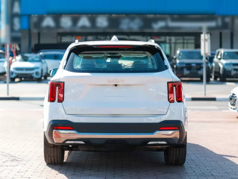 2025 Kia Sorento DLX AWD 3.5 Litres 6 Cylinders Petrol Engine White SUV GCC Specs