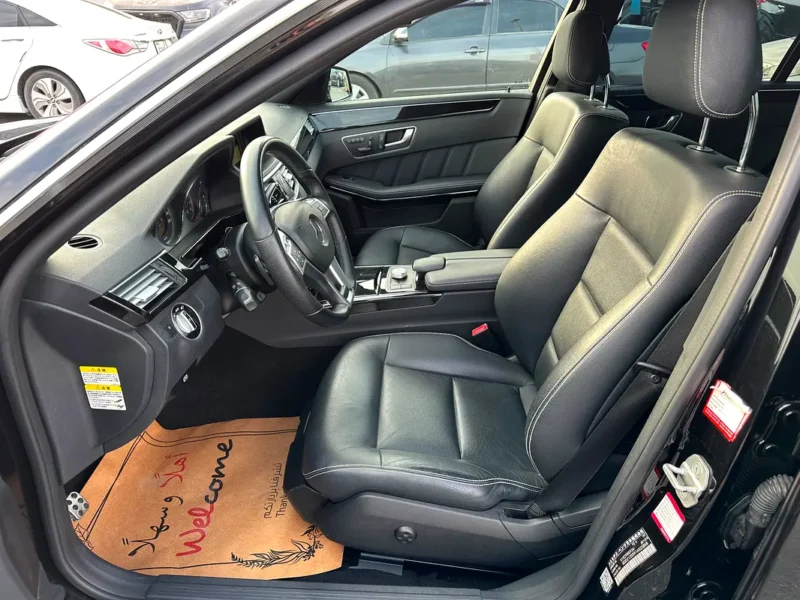 2012 Mercedes-Benz E-Class E 350 3.5 Litres V6 Petrol Engine Black Sedan Clean Car
