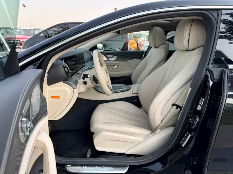 2021 Mercedes-Benz CLS-Class CLS 450 4Matic 6 Cylinders Engine Black Beige Sedan