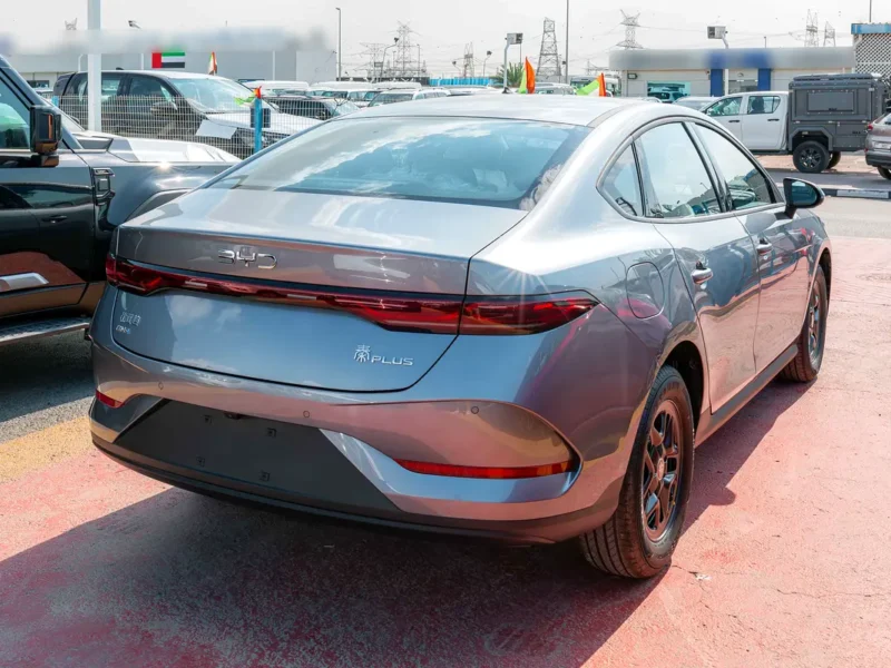 2025 BYD Qin Plus DM-i 1.5 Litres 4 Cylinders Hybrid Engine Grey Black Sedan