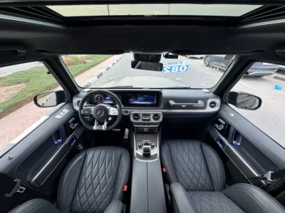 2024 MERCEDES BENZ G 63 GRAND EDITION 8 Cylinders Black SUV AUCTION GRADE 4.5/A