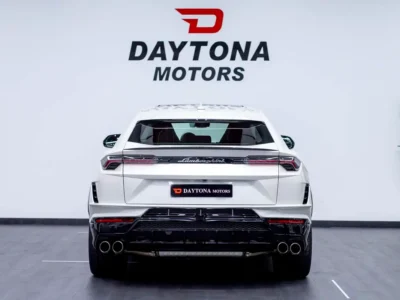 2024 Lamborghini Urus S V8 4.0 Litres Twin-Turbo Petrol Engine White Red SUV