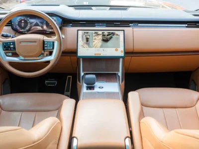 2024 Land Rover Range Rover Autobiography 4.4 Litres 8 Cylinders Engine Black Tan SUV