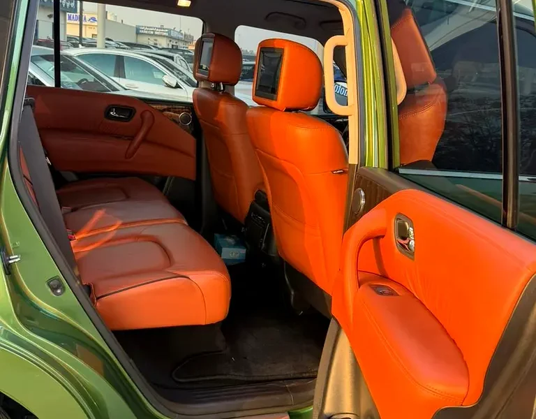 2021 Nissan Patrol LE Titanium 5.6 Litres 8 Cylinders Petrol Engine Green Brown SUV