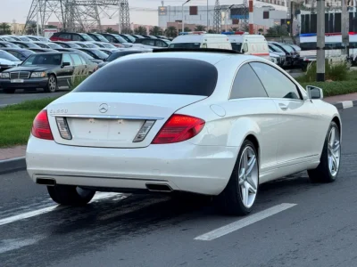 2012 Mercedes-Benz CL-Class CL 550 8 Cylinders Petrol Engine White Coupe