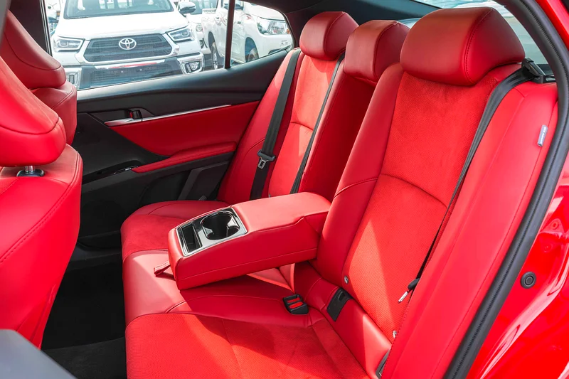 2024 Toyota Camry Sport 2.0 Litres 4 Cylinders Hybrid Engine Red Sedan Full Options