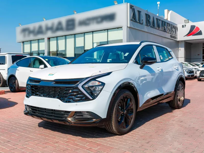 2025 Kia Sportage Other 2.0 Litres 4 Cylinders Petrol Engine White Black SUV GCC Specs