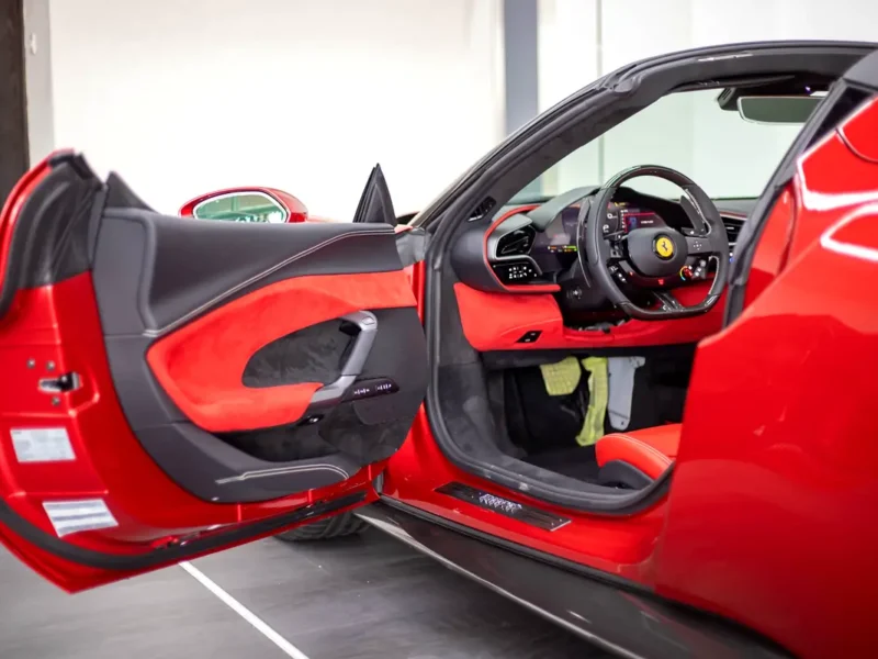 2025 Ferrari 296 GTS Other 3.0L V6 Twin-Turbo Plug-in Hybrid Red Sports Car CARBON FIBER