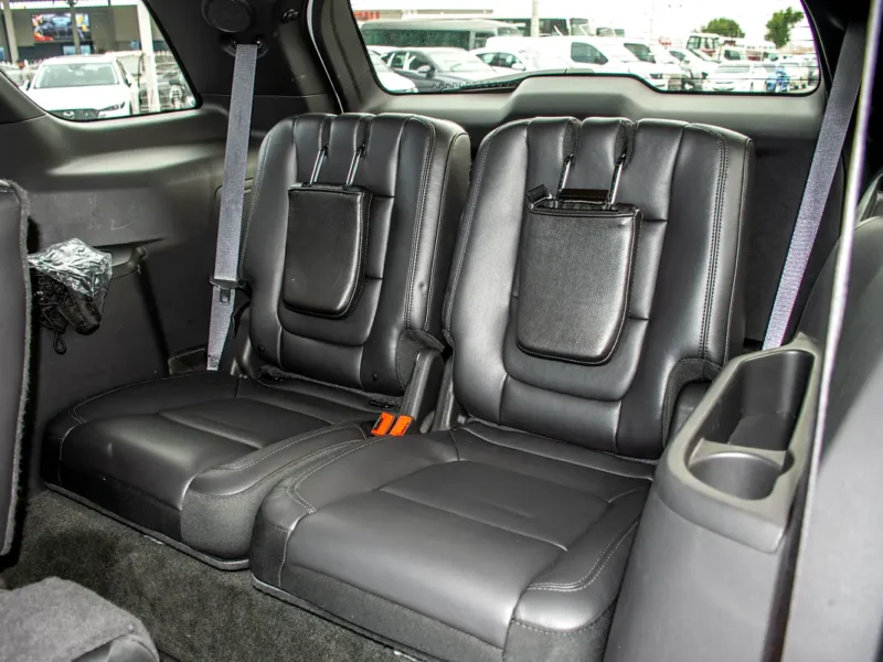 2015 Ford Explorer Limited 3.5 Litres 6 Cylinders Petrol Engine White Black SUV