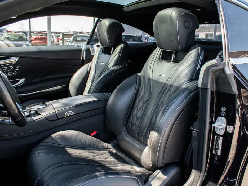 2015 Mercedes-Benz S-Class S 63 AMG V8 Biturbo Petrol Engine Black Coupe